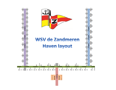 Plattegrond haven