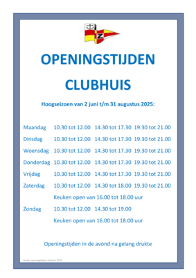 poster-openingstijden-clubhuis-hoogseizoen-2025